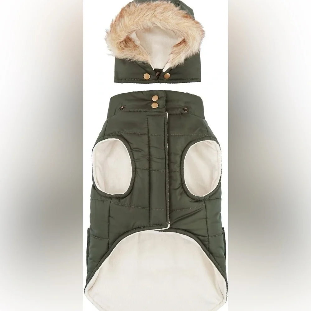 NEW Dog Green Jacket